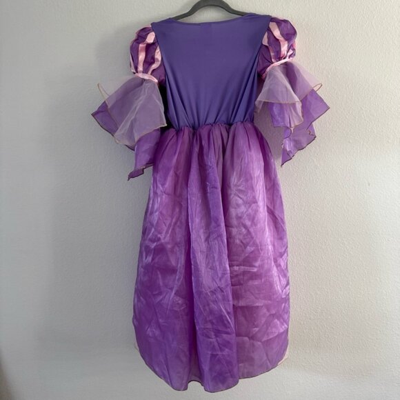 Disney Store Youth Girls Rapunzel Tangled Princess Costume Gown Dress Size 11/12 - Picture 4 of 5
